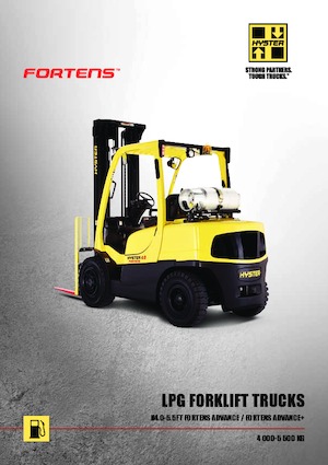 Stivuitoare frontale LPG Hyster H5.0FT
