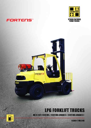 Stivuitoare frontale LPG Hyster H6.0FT