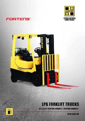Stivuitoare frontale LPG Hyster S2.5FT