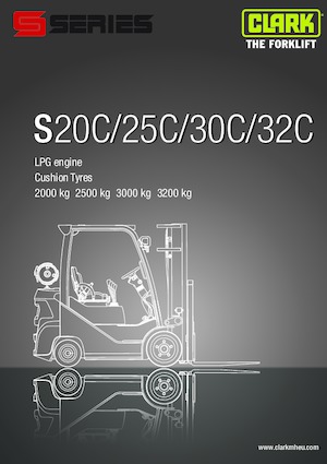 Stivuitoare frontale LPG Clark S32C L