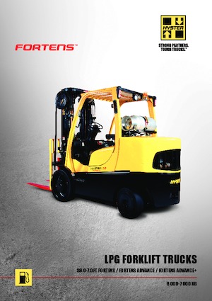Stivuitoare frontale LPG Hyster S6.0FT
