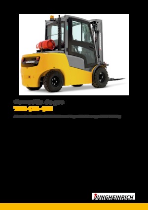 Stivuitoare frontale LPG Jungheinrich TFG 430