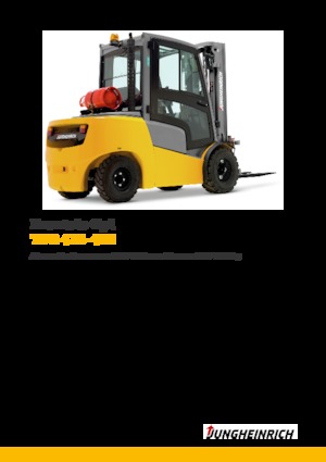 Stivuitoare frontale LPG Jungheinrich TFG 430