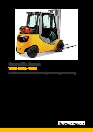 Stivuitoare frontale LPG Jungheinrich TFG 425s