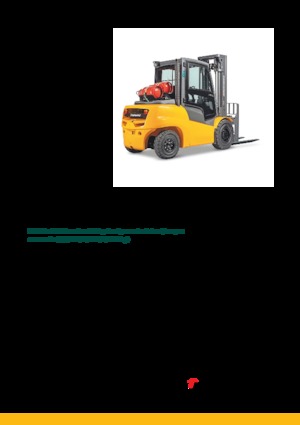 Stivuitoare frontale LPG Jungheinrich TFG S50