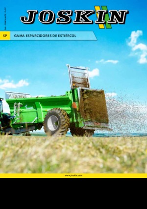 Utilaje de împrăștiat gunoi de grajd Joskin FERTI-CAP FC5508/12BU