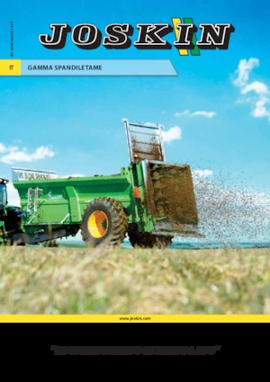 Utilaje de împrăștiat gunoi de grajd Joskin FERTI-CAP FC5508/12BU