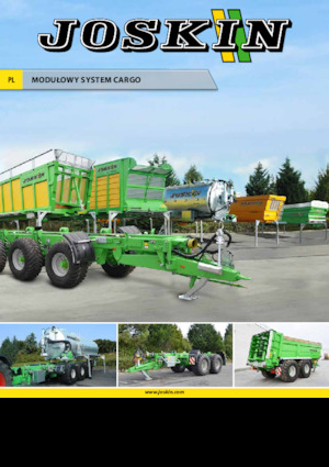 Utilaje de împrăștiat gunoi de grajd Joskin FERTI-CARGO2 7014/25