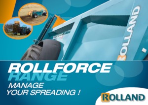 Utilaje de împrăștiat gunoi de grajd Rolland RF-C 3706