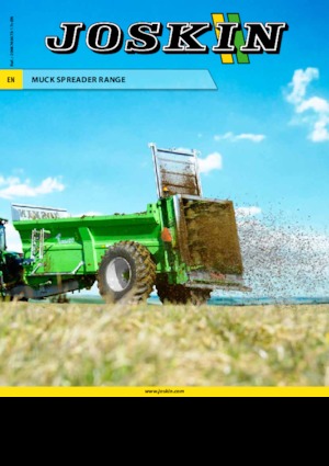 Utilaje de împrăștiat gunoi de grajd Joskin TORNADO3 HORIZON T6013/16BV