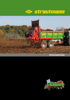Utilaje de împrăștiat gunoi de grajd Strautmann VS 2005