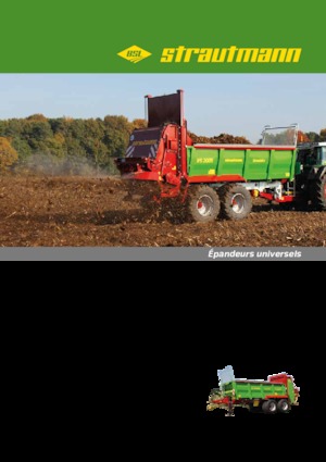 Utilaje de împrăștiat gunoi de grajd Strautmann VS 2005