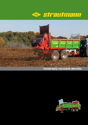 Utilaje de împrăștiat gunoi de grajd Strautmann VS 2005