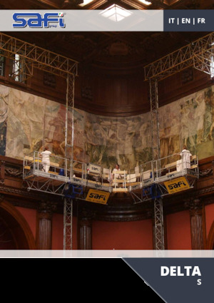 Platforme de lucru pentru alpinism Safi DELTA S 1000