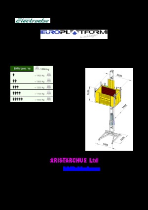 Trolii industriale Electroelsa EHPM 2500/15