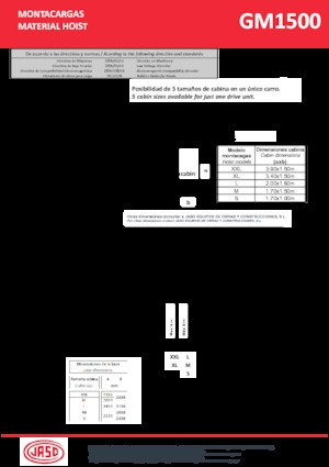 Trolii industriale Jaso GM1500