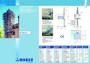 Trolii industriale Maber MB 500/120-M