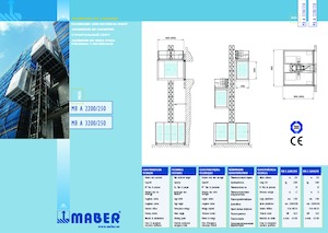 Trolii industriale Maber MB A 2200/250 