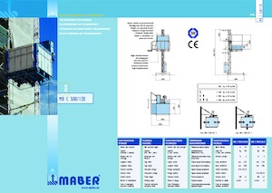 Trolii industriale Maber MB C 500/120-T