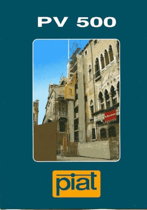 Trolii industriale Piat PV 500