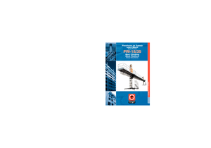 Platforme de lucru pentru alpinism Saltec PW 18