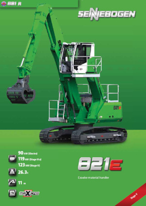 Stivuitoare Sennebogen 821R E 