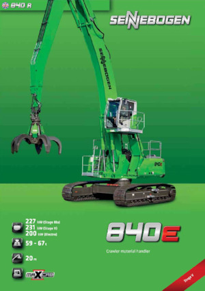 Stivuitoare Sennebogen 840R E 