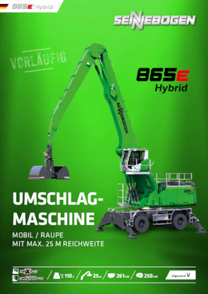 Stivuitoare Sennebogen 865M E Hybrid 