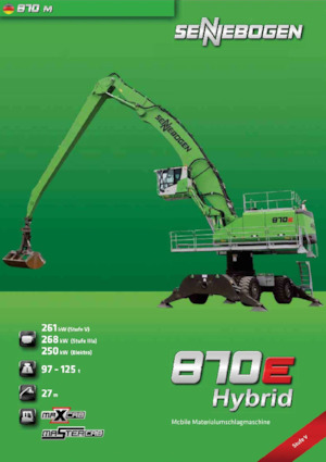 Stivuitoare Sennebogen 870M E Hybrid 