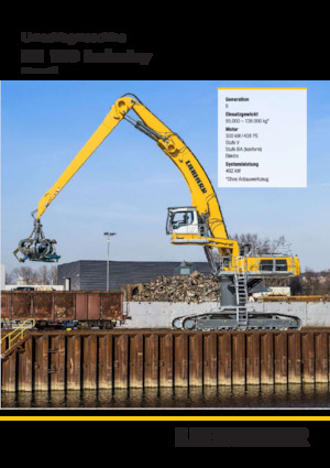 Stivuitoare Liebherr LH 110 C Industry Litronic
