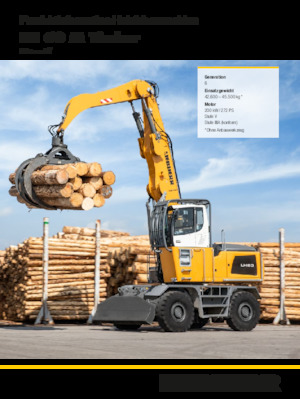 Stivuitoare Liebherr LH 60 M Timber Litronic