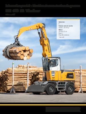 Stivuitoare Liebherr LH 60 M Timber Litronic