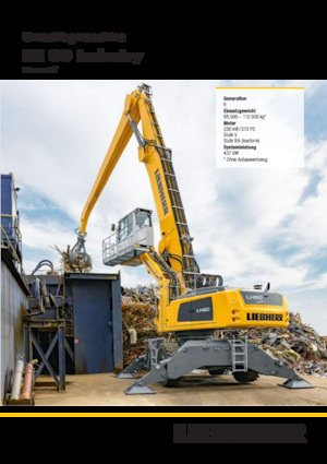 Stivuitoare Liebherr LH 80 C Industry Litronic