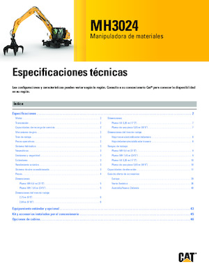 Stivuitoare Caterpillar MH3024