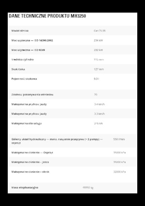 Stivuitoare Caterpillar MH3250