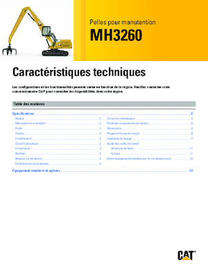 Stivuitoare Caterpillar MH3260