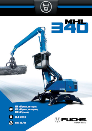 Stivuitoare Terex-Fuchs MHL340 F