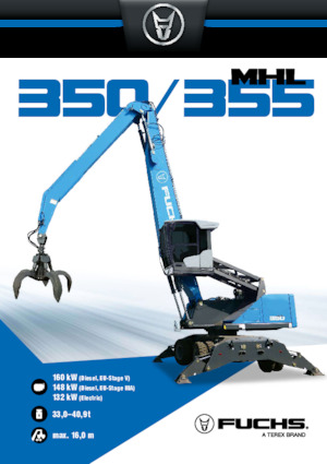 Stivuitoare Terex-Fuchs MHL350 F