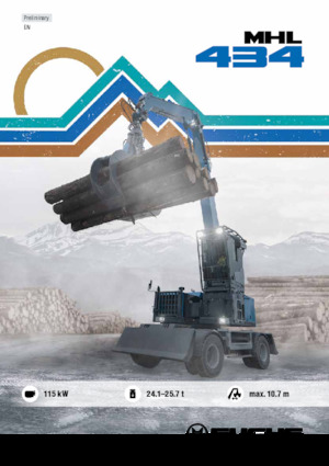 Stivuitoare Terex-Fuchs MHL434 F