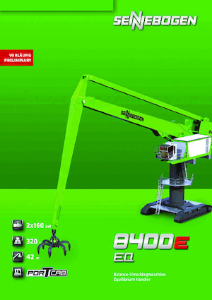 Stivuitoare Sennebogen 8400 EQ 