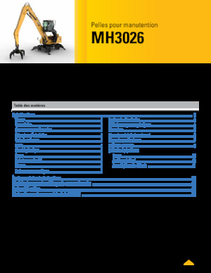 Stivuitoare Caterpillar MH3026