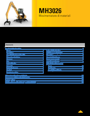 Stivuitoare Caterpillar MH3026