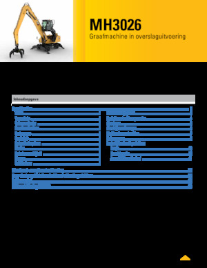Stivuitoare Caterpillar MH3026