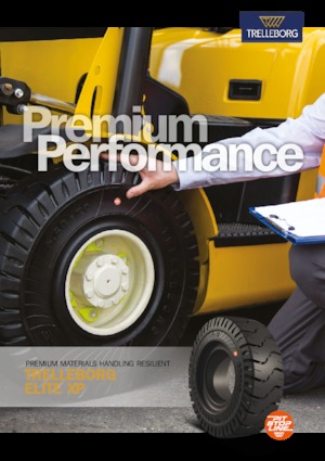 Anvelope echipamente pentru manevrarea mărfurilor Trelleborg Elite XP 4.00-4