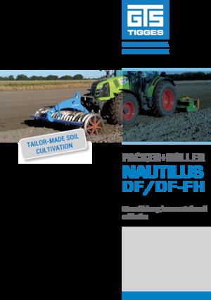 Tamburi/cilindri de nivelat pentru pajiști și terenuri Tigges DF 65-500 CC FH