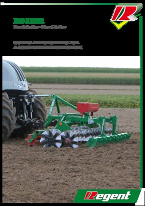 Tăvălugi pliabili (pentru nivelarea solului prelucrat) Regent FL-RW 300