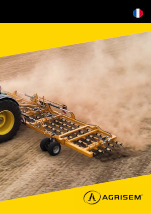 Tamburi/cilindri de nivelat pentru pajiști și terenuri Agrisem Faca Roller XL