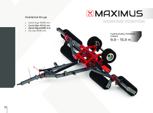 Tamburi/cilindri de nivelat pentru pajiști și terenuri Expom® Maximus 15.3