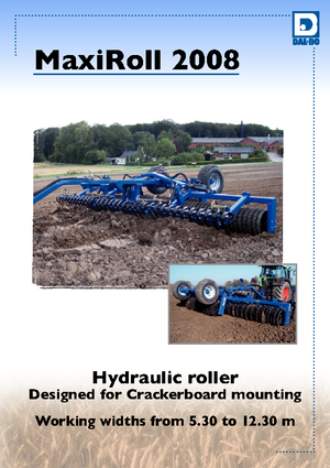 Tamburi/cilindri de nivelat pentru pajiști și terenuri DAL-BO MaxiRoll 760