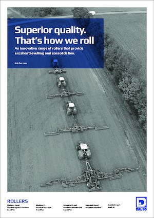 Tamburi/cilindri de nivelat pentru pajiști și terenuri DAL-BO MaxiRoll 1230 HD